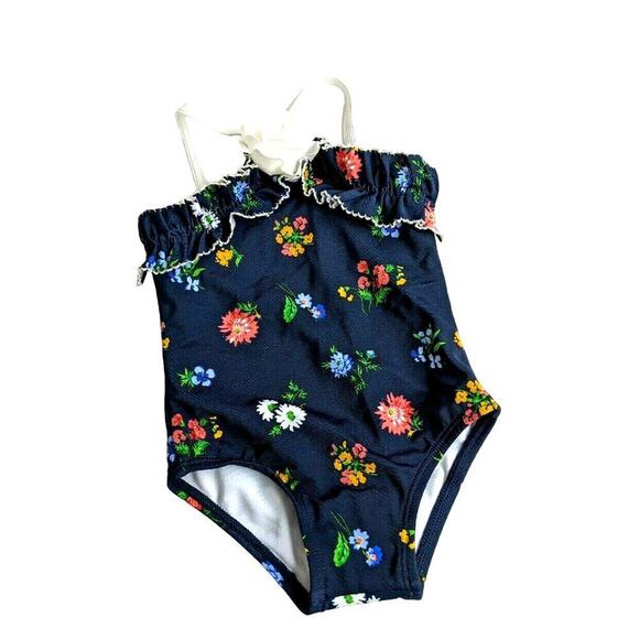 New Janie & Jack 6-12 Month Baby Swimsuit One-piece NWT Swim - Picture 1 of 5